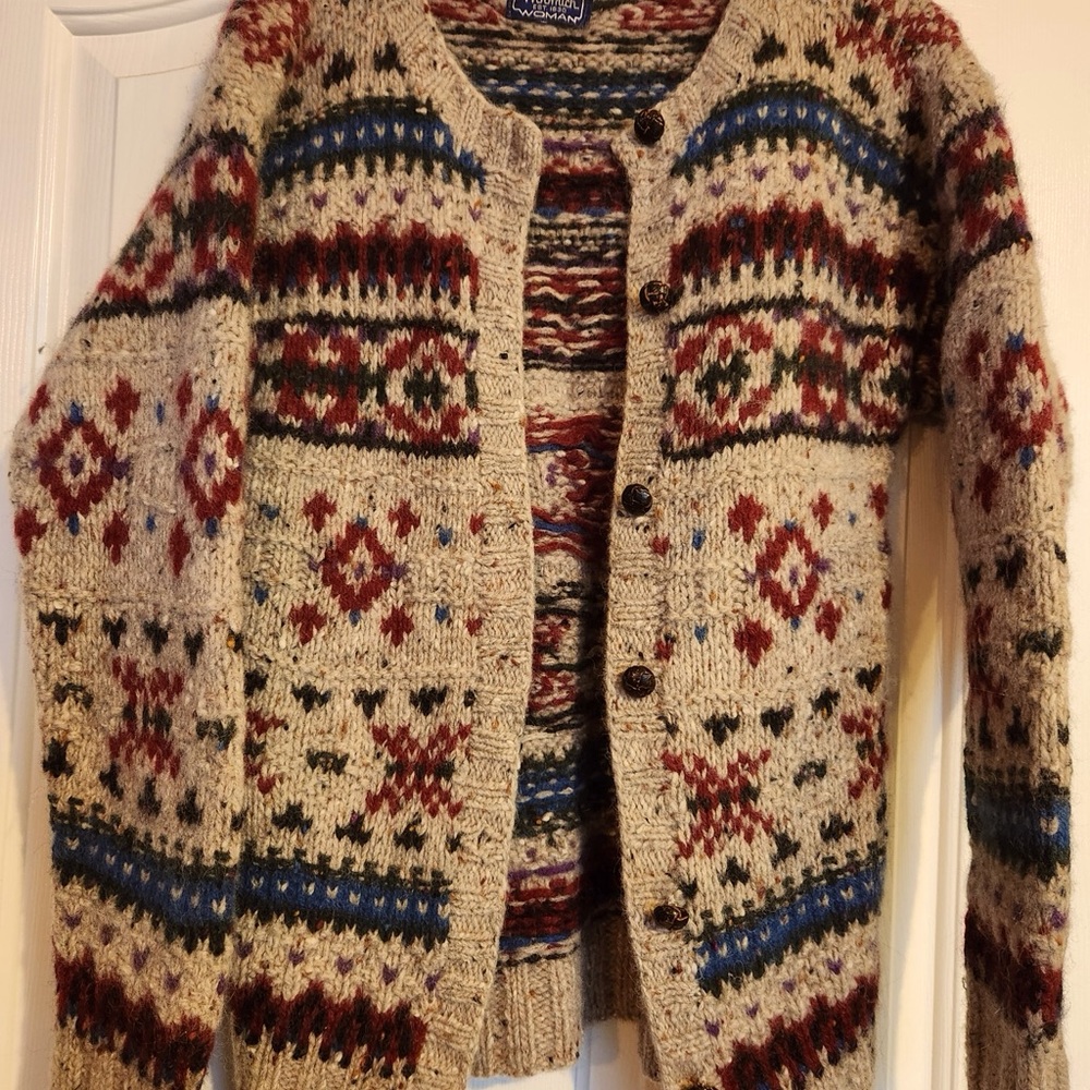 Woolrich Women’s Button Wool Sweater